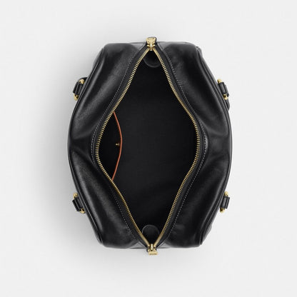Coach Sydney Shoulder Bag Gold/Black