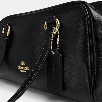 Coach Sydney Shoulder Bag Gold/Black