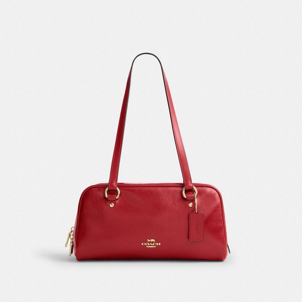 Coach Sydney Shoulder Bag Gold/Poppy