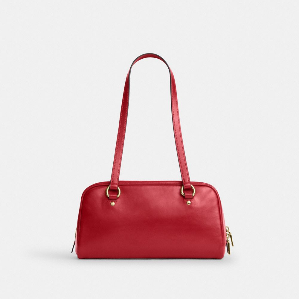 Coach Sydney Shoulder Bag Gold/Poppy