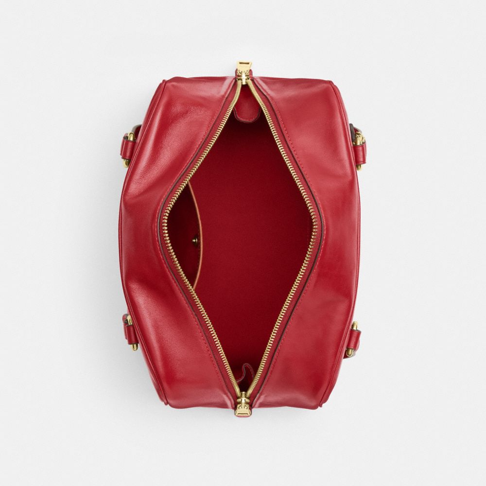 Coach Sydney Shoulder Bag Gold/Poppy