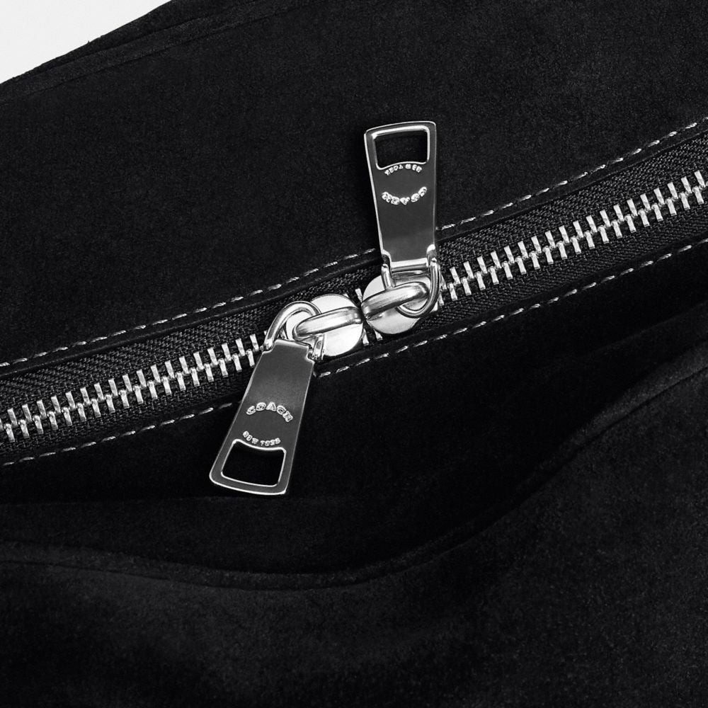 Coach Sydney Shoulder Bag Silver/Black