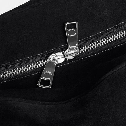 Coach Sydney Shoulder Bag Silver/Black