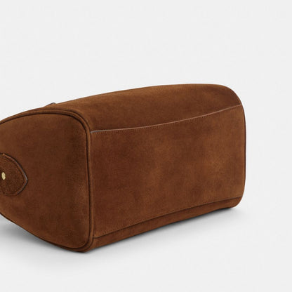 Coach Rowan Satchel Bag Gold/Warm Brown