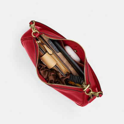Coach Soft Teri Shoulder Bag Gold/Poppy