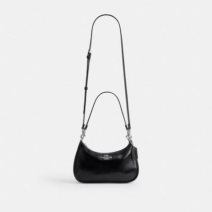 Coach Soft Teri Shoulder Bag Silver/Black