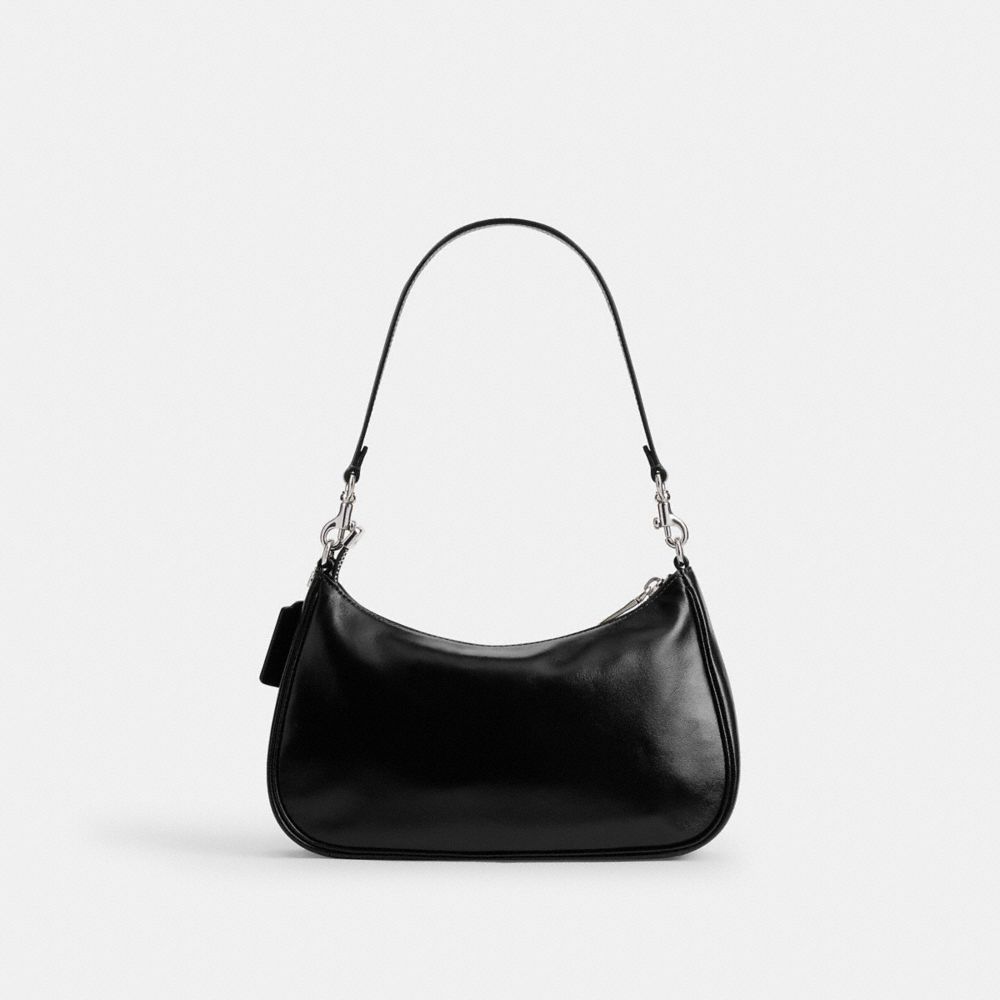 Coach Soft Teri Shoulder Bag Silver/Black