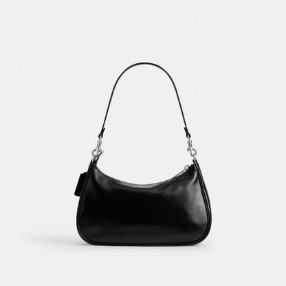 Coach Soft Teri Shoulder Bag Silver/Black