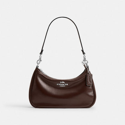 Coach Soft Teri Shoulder Bag Silver/Maple