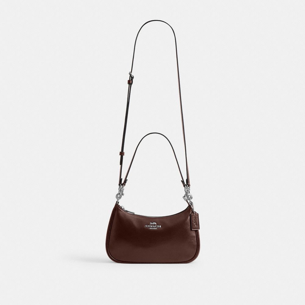 Coach Soft Teri Shoulder Bag Silver/Maple