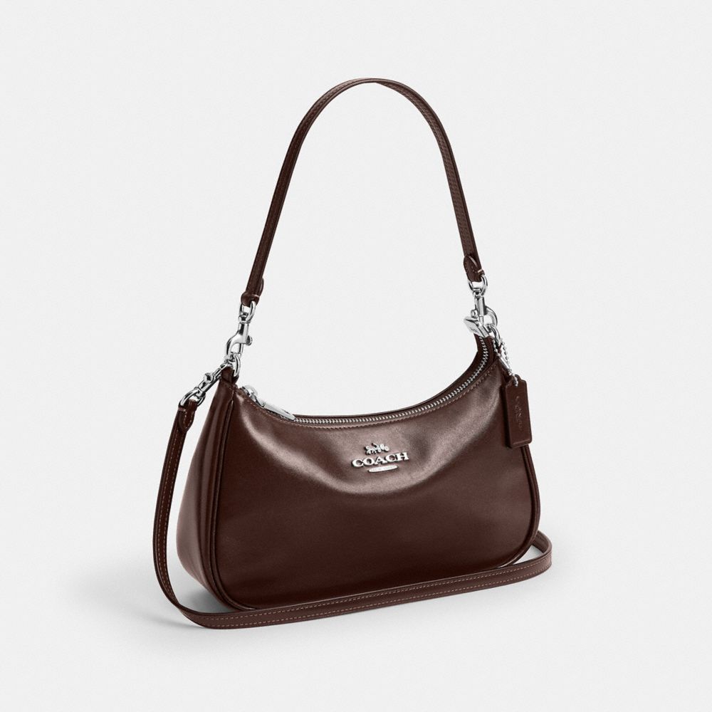 Coach Soft Teri Shoulder Bag Silver/Maple