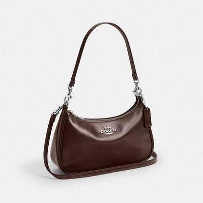 Coach Soft Teri Shoulder Bag Silver/Maple