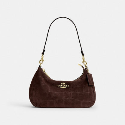 Coach Soft Teri Shoulder Bag Gold/Maple