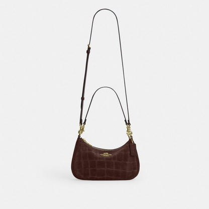 Coach Soft Teri Shoulder Bag Gold/Maple