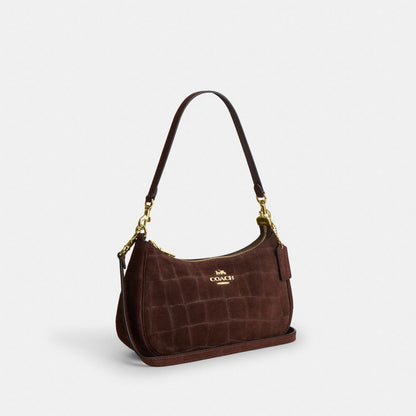 Coach Soft Teri Shoulder Bag Gold/Maple