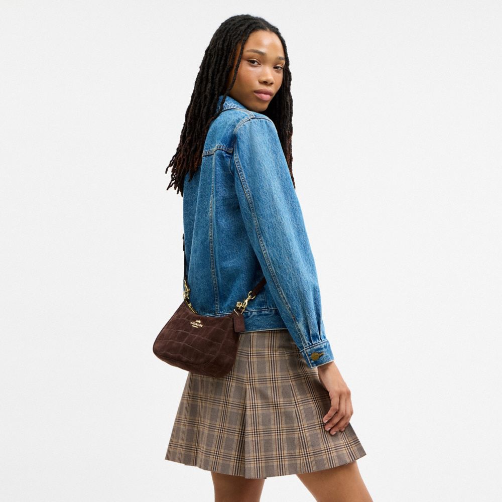 Coach Soft Teri Shoulder Bag Gold/Maple