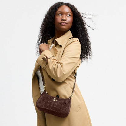Coach Soft Teri Shoulder Bag Gold/Maple