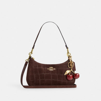 Coach Soft Teri Shoulder Bag Gold/Maple
