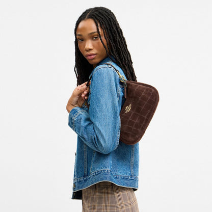 Coach Soft Teri Shoulder Bag Gold/Maple