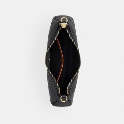 Coach Soft Teri Shoulder Bag Gold/Black