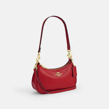 Coach Soft Teri Mini Crossbody Bag Gold/Poppy