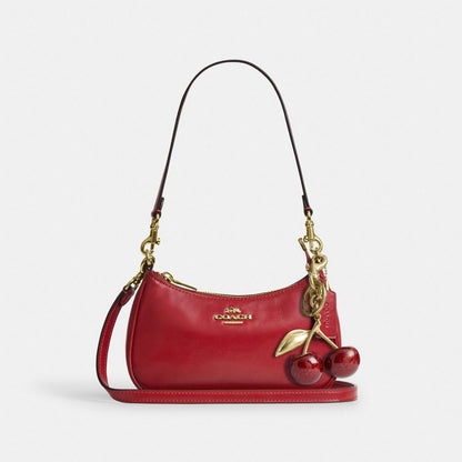 Coach Soft Teri Mini Crossbody Bag Gold/Poppy