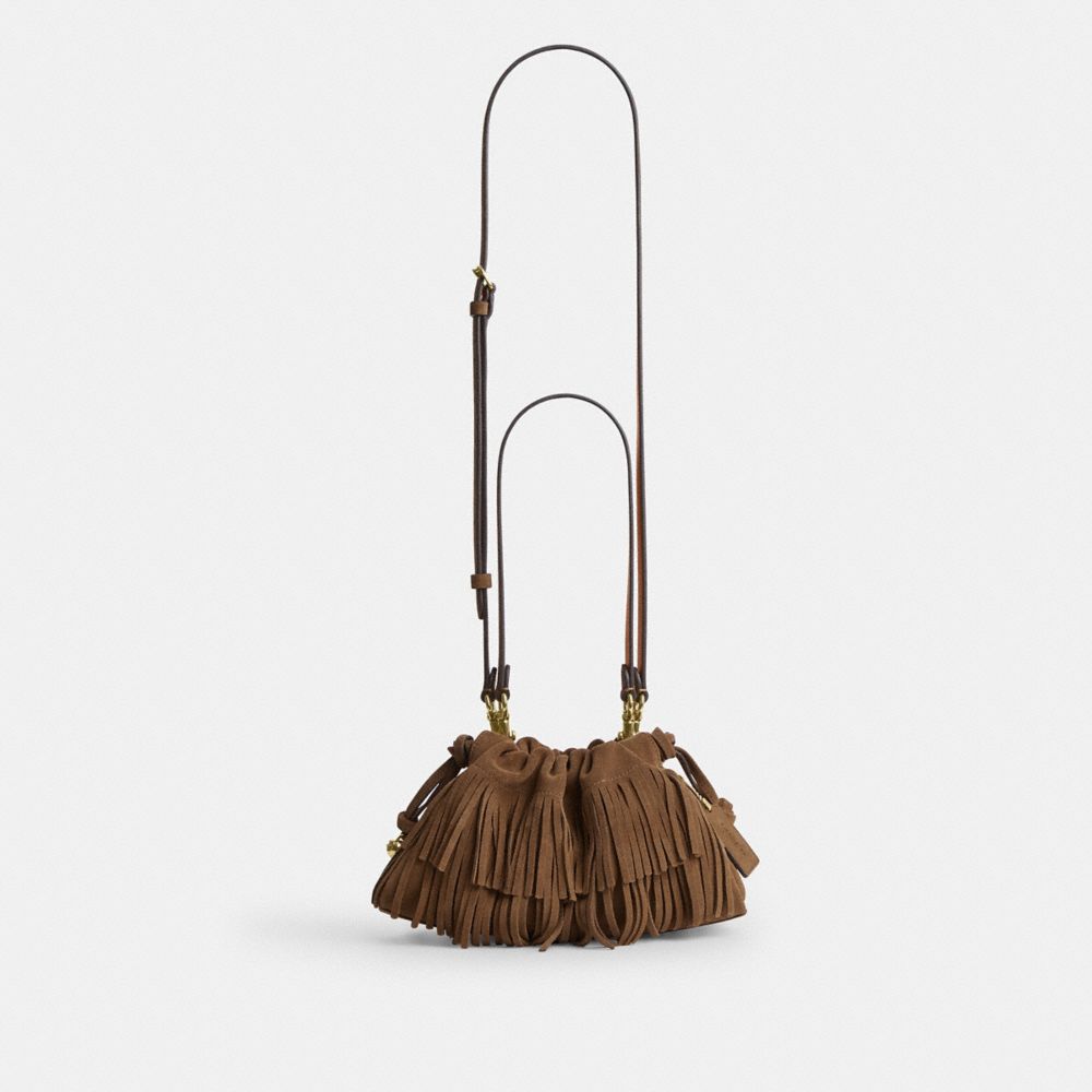 Coach Faye Shoulder Bag With Fringe Im/Cedar