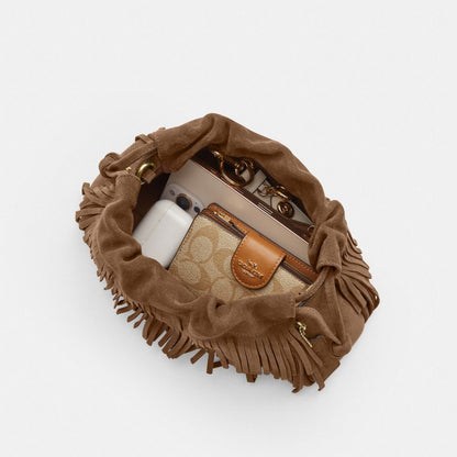 Coach Faye Shoulder Bag With Fringe Im/Cedar