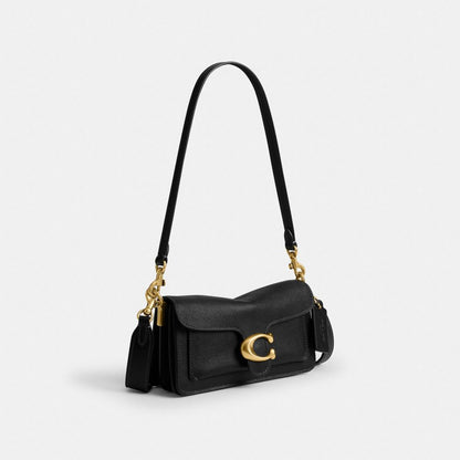 Coach Soft Tabby Shoulder Bag 20 Brass/Black