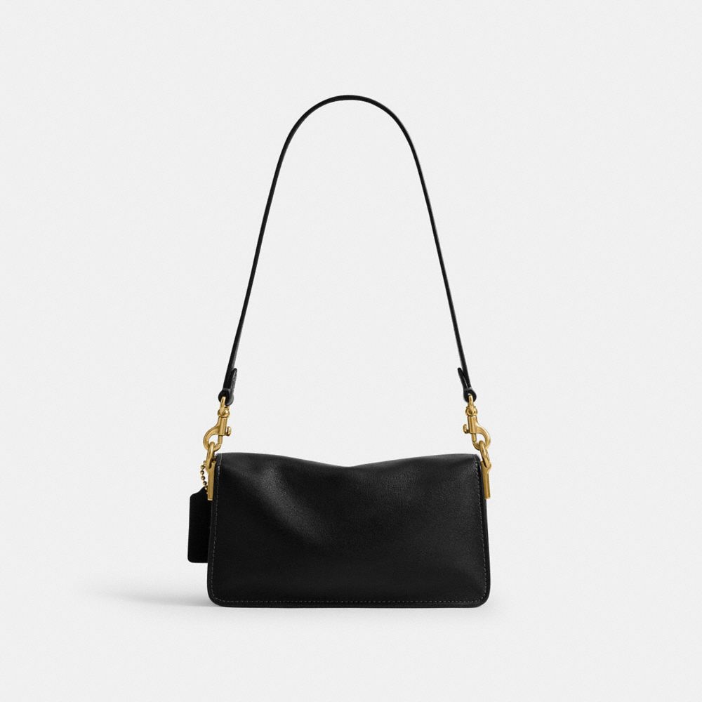 Coach Soft Tabby Shoulder Bag 20 Brass/Black