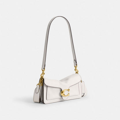 Coach Soft Tabby Shoulder Bag 20 Brass/Chalk