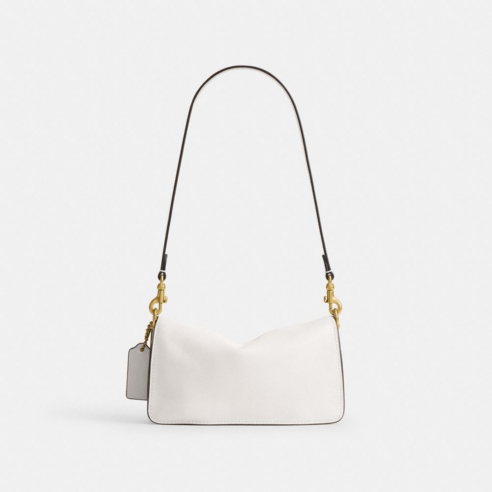 Coach Soft Tabby Shoulder Bag 20 Brass/Chalk