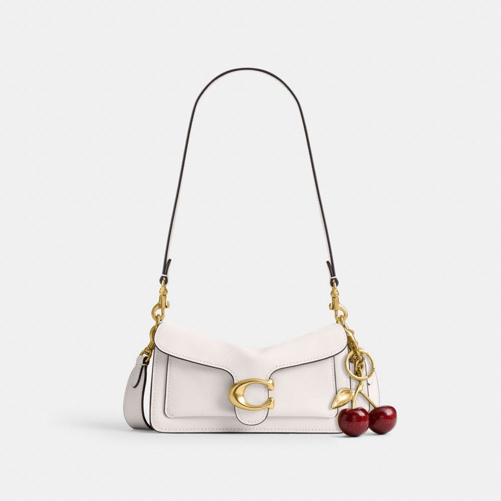 Coach Soft Tabby Shoulder Bag 20 Brass/Chalk