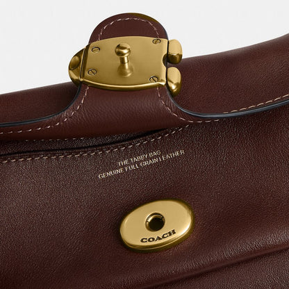 Coach Soft Tabby Shoulder Bag 20 Brass/Maple