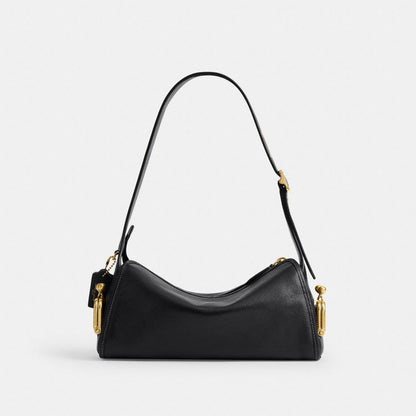 Coach Turnlock Haversack Bag 27 Brass/Black