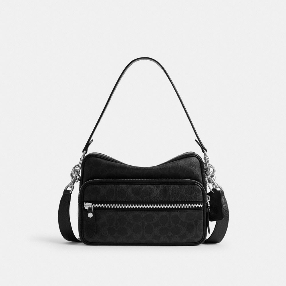 Coach Dakota Crossbody Bag In Signature UpcraftedLeather Black Signature