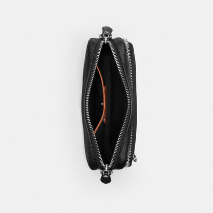 Coach Dakota Crossbody Bag In Signature UpcraftedLeather Black Signature