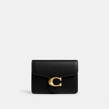 Coach Tabby Card Case Brass/Black