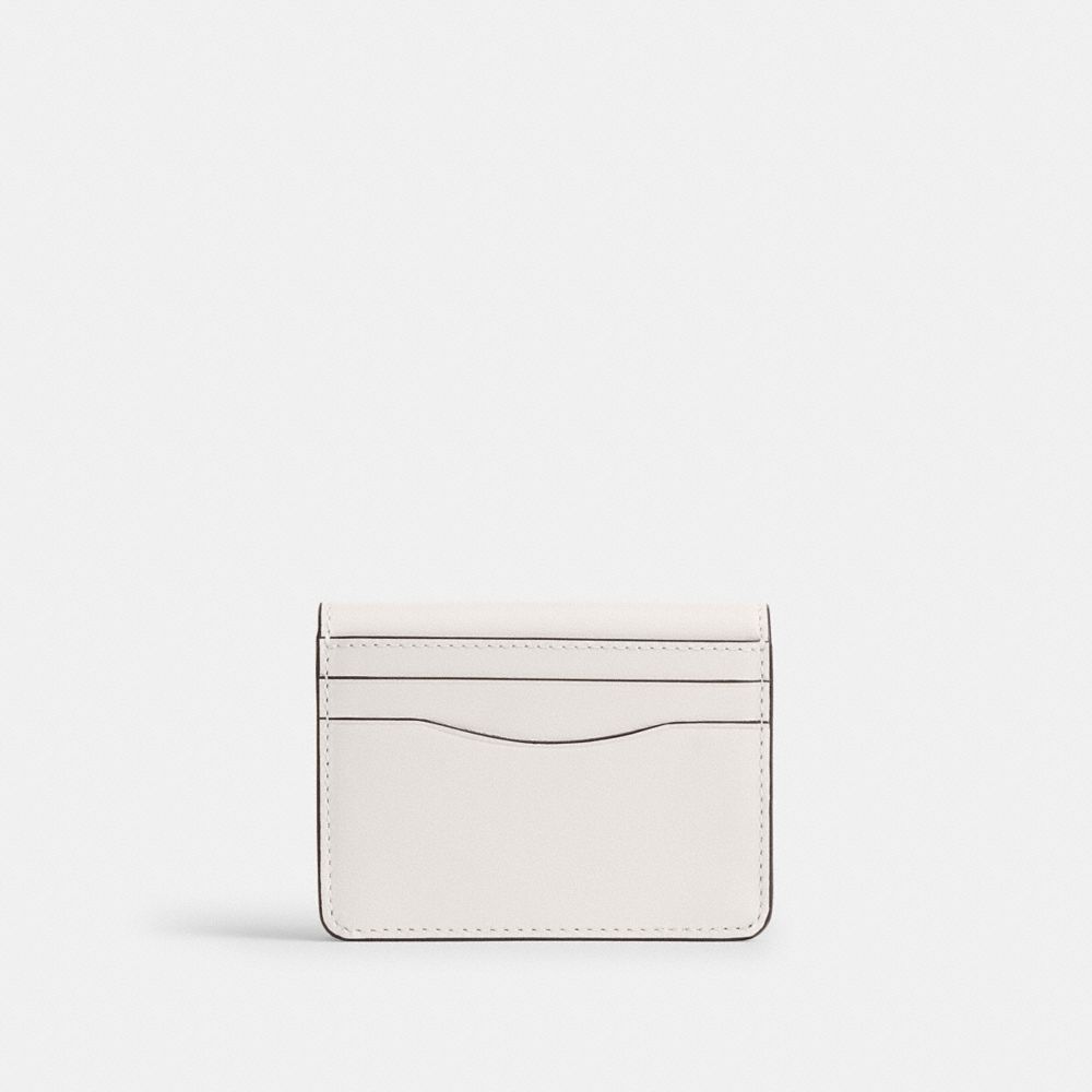Coach Tabby Card Case Brass/Chalk