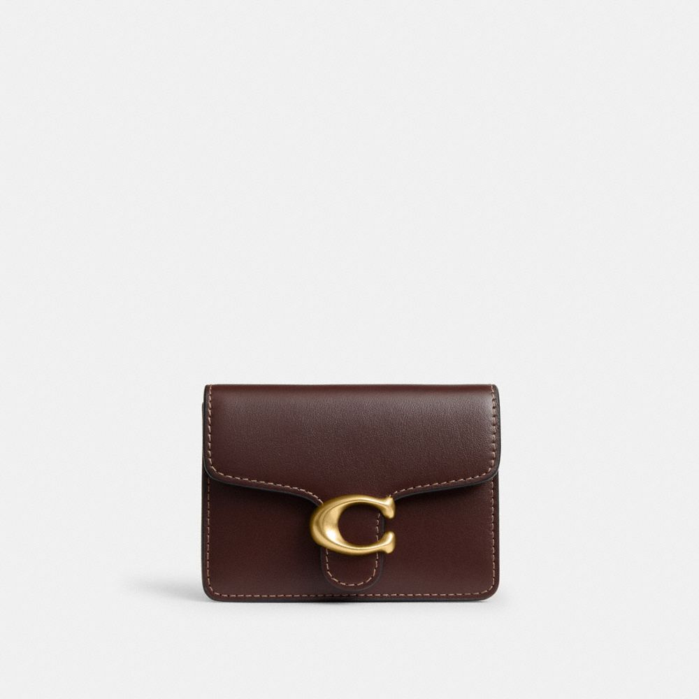 Coach Tabby Card Case Brass/Maple