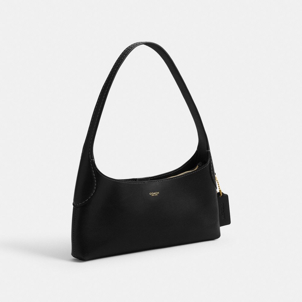 Coach Brooklyn Shoulder Bag 26 Brass/Black