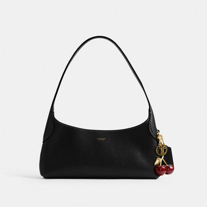Coach Brooklyn Shoulder Bag 26 Brass/Black