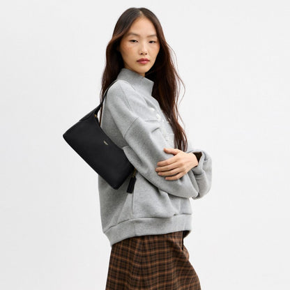 Coach Brooklyn Shoulder Bag 26 Brass/Black