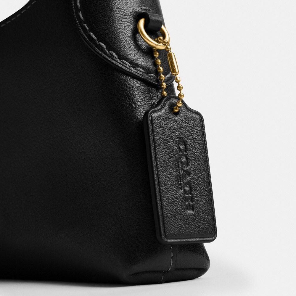Coach Brooklyn Shoulder Bag 26 Brass/Black