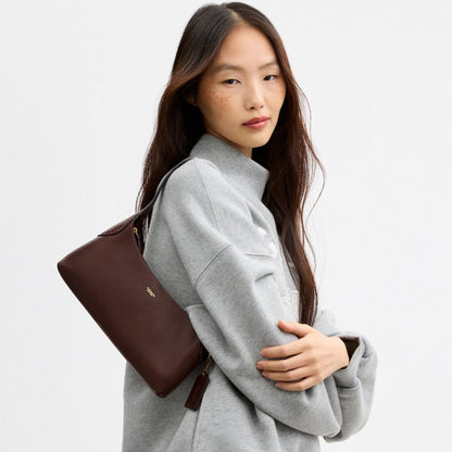 Coach Brooklyn Shoulder Bag 26 Brass/Maple