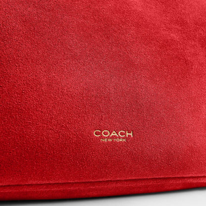 Coach Demi Bag Brass/Candy Apple