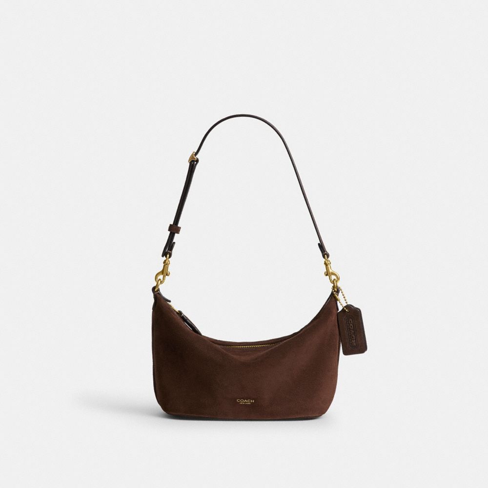 Coach Demi Bag Brass/Dark Chocolate