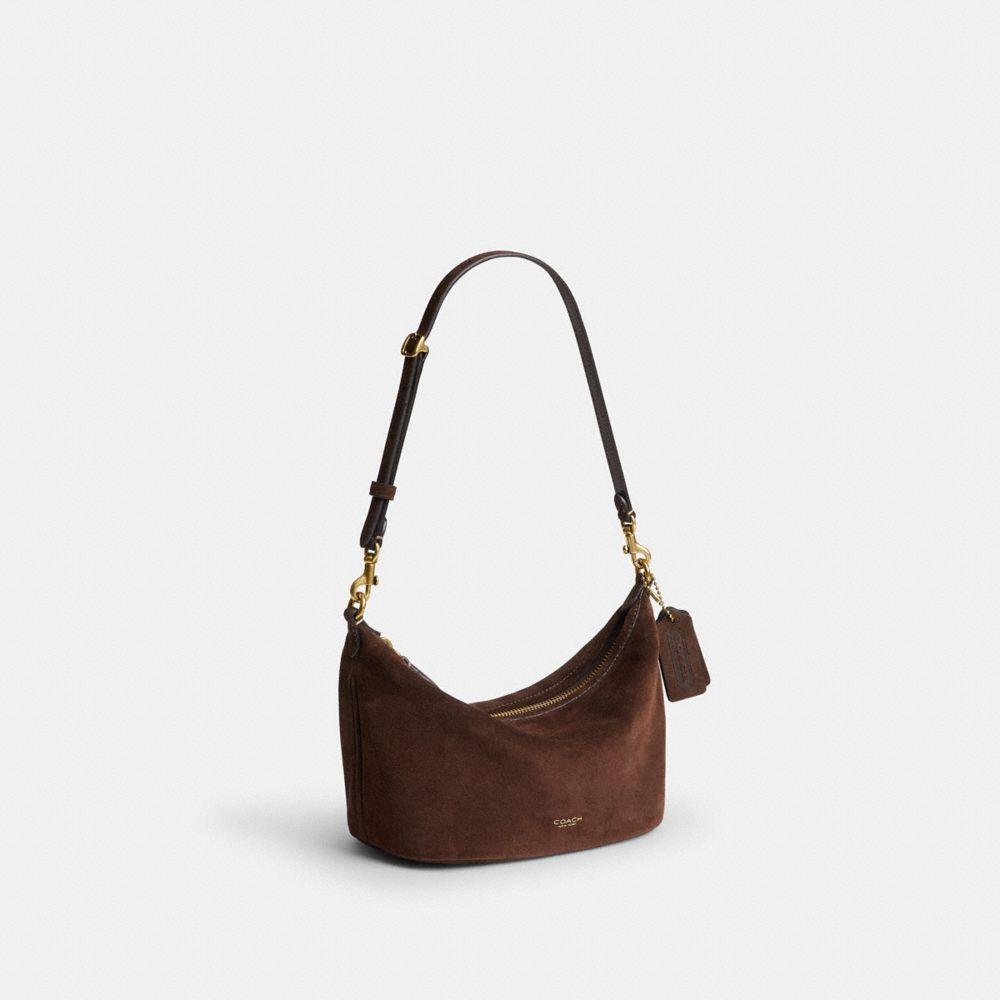 Coach Demi Bag Brass/Dark Chocolate