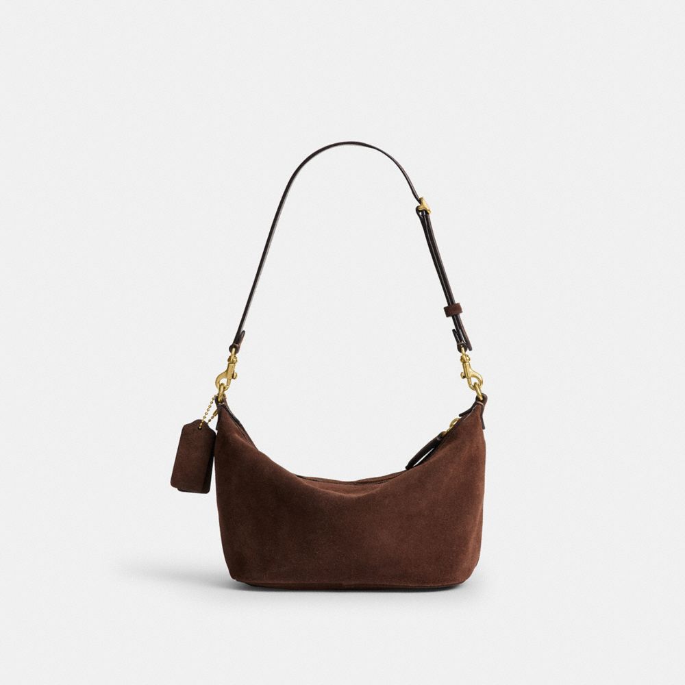 Coach Demi Bag Brass/Dark Chocolate