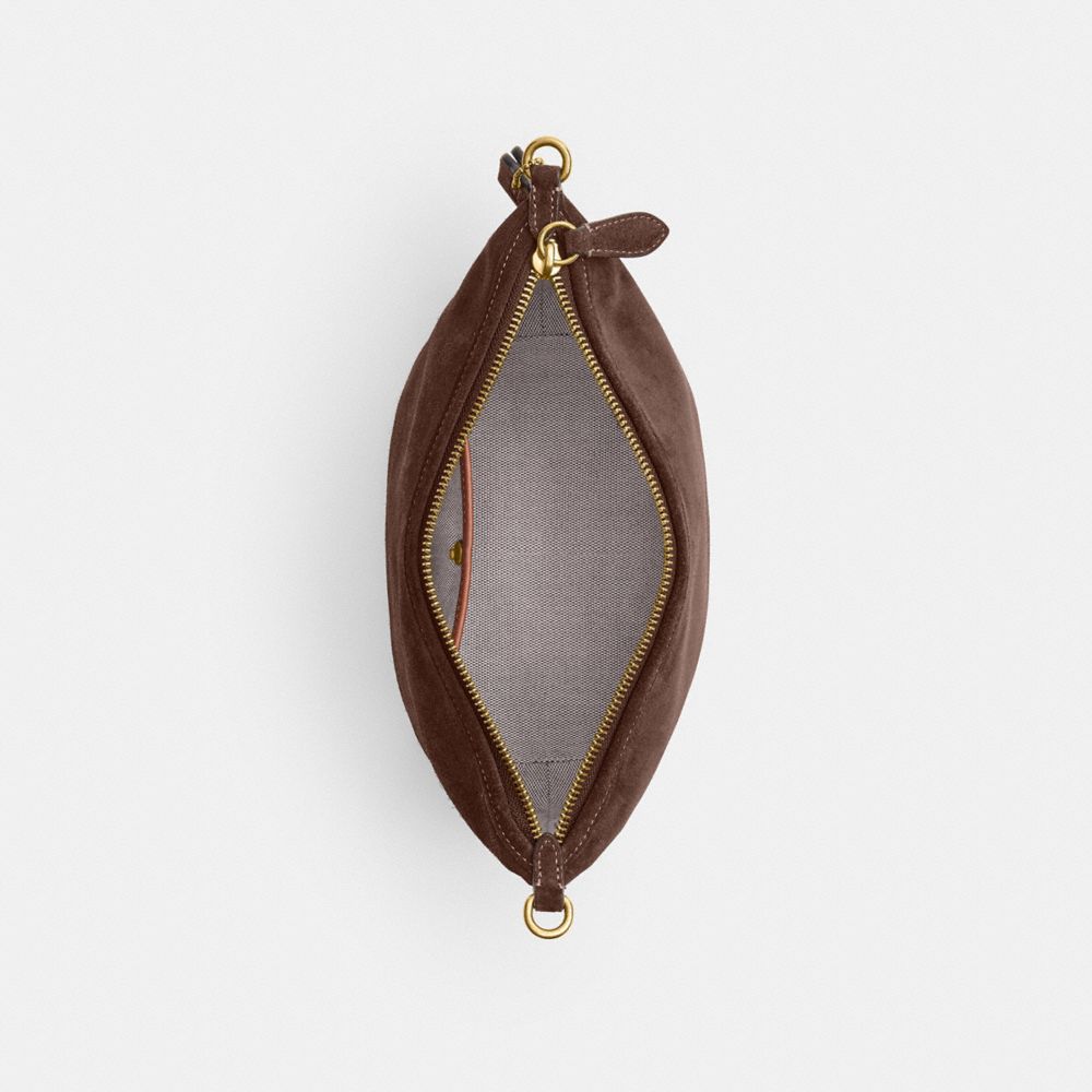 Coach Demi Bag Brass/Dark Chocolate